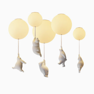 Balloon Bear Flush Mount Ceiling Light