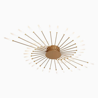 Firework flush mount ceiling light