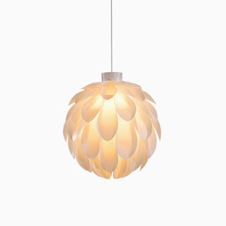 Pine Cone Cream Blossom Pendant Light