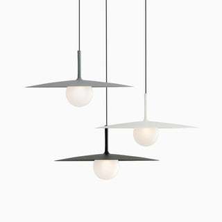 Minimalist Hat Shape Pendant Light, 3 Color & Size