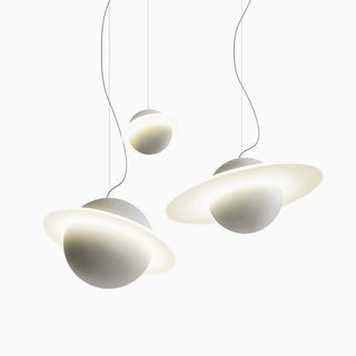 White Planet Halo Fantasy Pendant Light