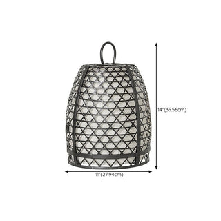 Cage Shaped Floor Lamp, Metal, 11"/14.5"/22"