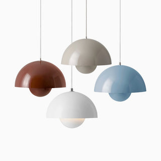 Bud Shape Pendant Light, 10 Morandi Color