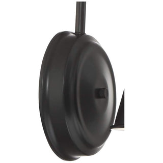 Black Outdoor Wall Lamp, 13”