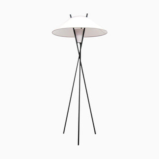 Hat Wrought Iron Design Tripod Floor Lamp