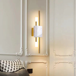 Wall Lamp, Marble 45"