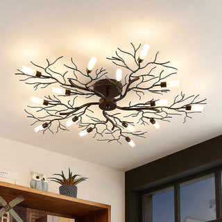 Branch Flush Mount Ceiling Light, DIA 68/98CM