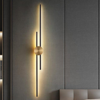 Wall Lamp 2 Color, L 63/94/123CM