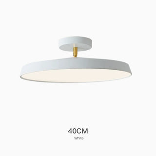 Simple Circular Creative Rotatable Ceiling Light,3 Color