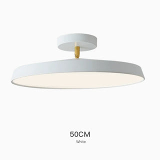 Simple Circular Creative Rotatable Ceiling Light,3 Color