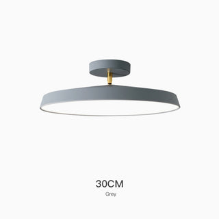 Simple Circular Creative Rotatable Ceiling Light,3 Color