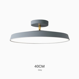 Simple Circular Creative Rotatable Ceiling Light,3 Color