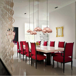 Electroplate Glass Pendant Light