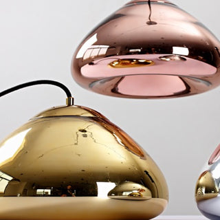 Electroplate Glass Pendant Light