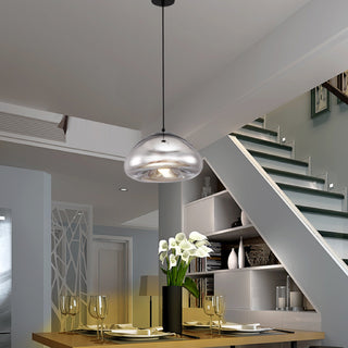 Electroplate Glass Pendant Light