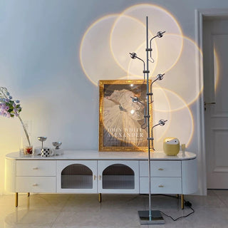 Sunset Halo Projection Ambient Floor Lamp