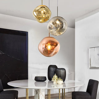 Lava Glass Pendant Light