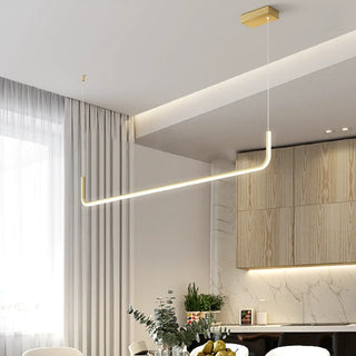 Minimalist Linear Pendant Light