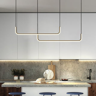 Minimalist Linear Pendant Light