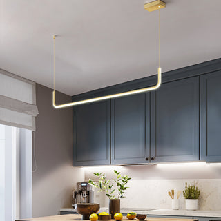 Minimalist Linear Pendant Light