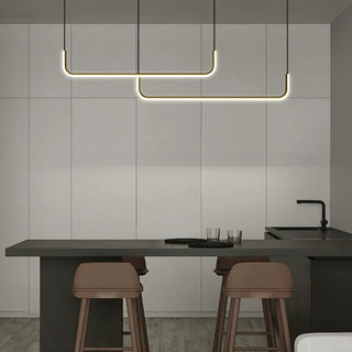 Minimalist Linear Pendant Light