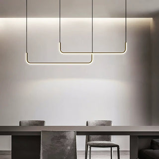 Minimalist Linear Pendant Light