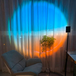 Sunset Projection Ambient Floor Lamp