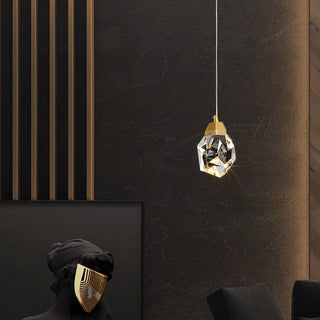 Diamond Shape Drop Cluster Pendant Light