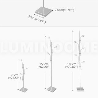 Sunset Halo Projection Ambient Floor Lamp