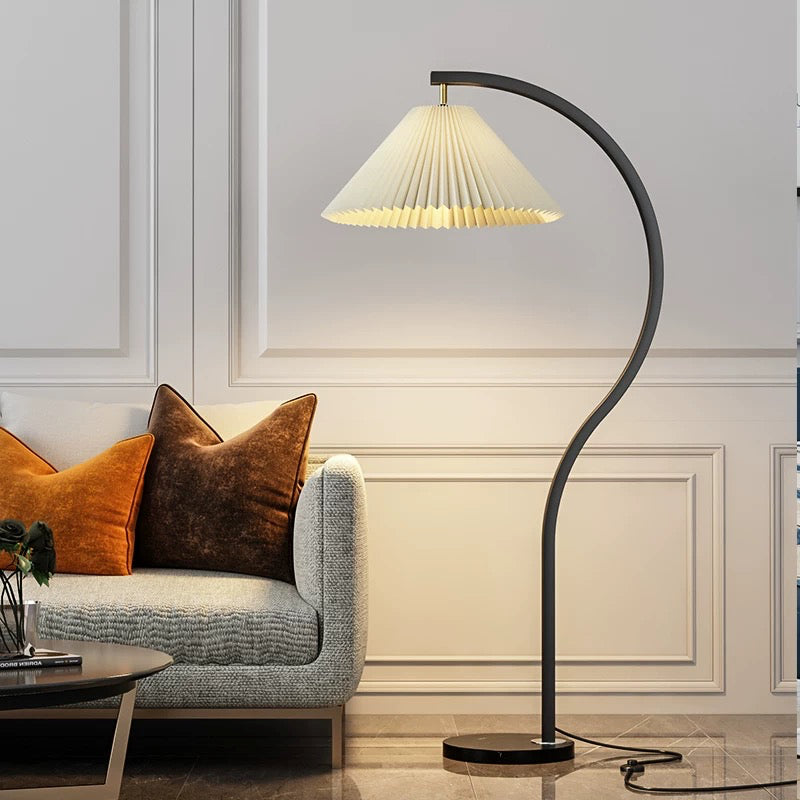 Caprani Wooden Floor Lamp Luminoome