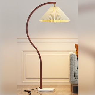 Caprani Wooden Floor Lamp