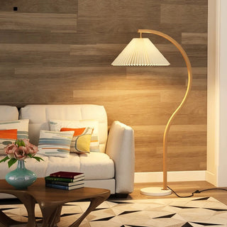 Caprani Wooden Floor Lamp