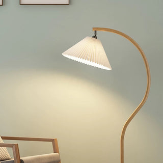 Caprani Wooden Floor Lamp