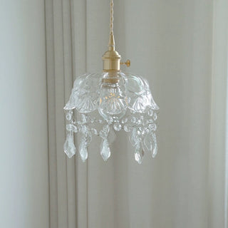 Tassels Glass Pendant Light