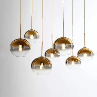 Gradient Glass Pendant Light