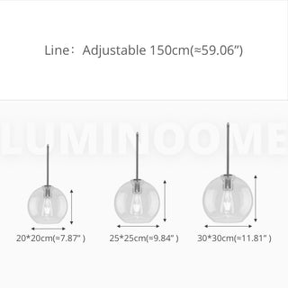 Gradient Glass Pendant Light