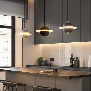 Cement Satellite Pendant Light