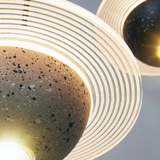 Cement Satellite Pendant Light