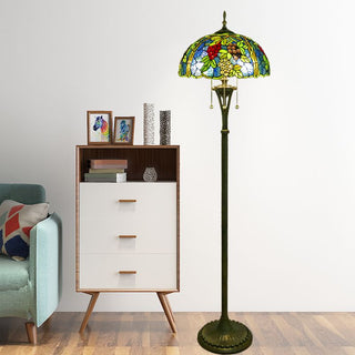 Grapes Floor Lamp, Metal, 65"