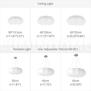 Cloud Pendant & Flush Mount Ceiling Light