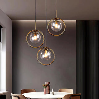 Magic Bean Glass Pendant Light, Ring