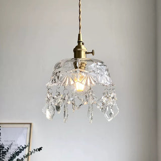 Tassels Glass Pendant Light