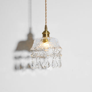 Tassels Glass Pendant Light