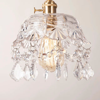 Tassels Glass Pendant Light