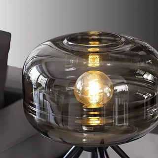 Tripod Glass Table Lamp