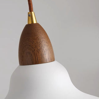 Wood & Metal Pendant Light