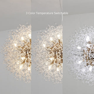 Dandelion Crystal Pendant Light