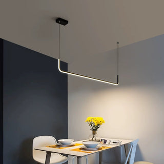 Minimalist Linear Pendant Light