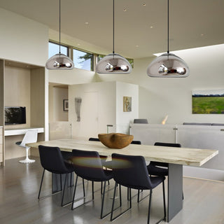 Electroplate Glass Pendant Light