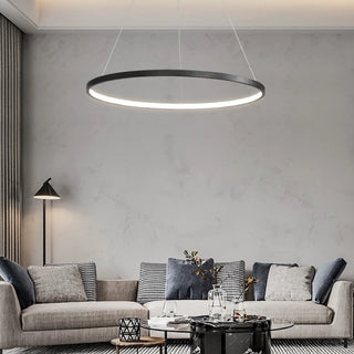 Inner Glow Black Pendant Light